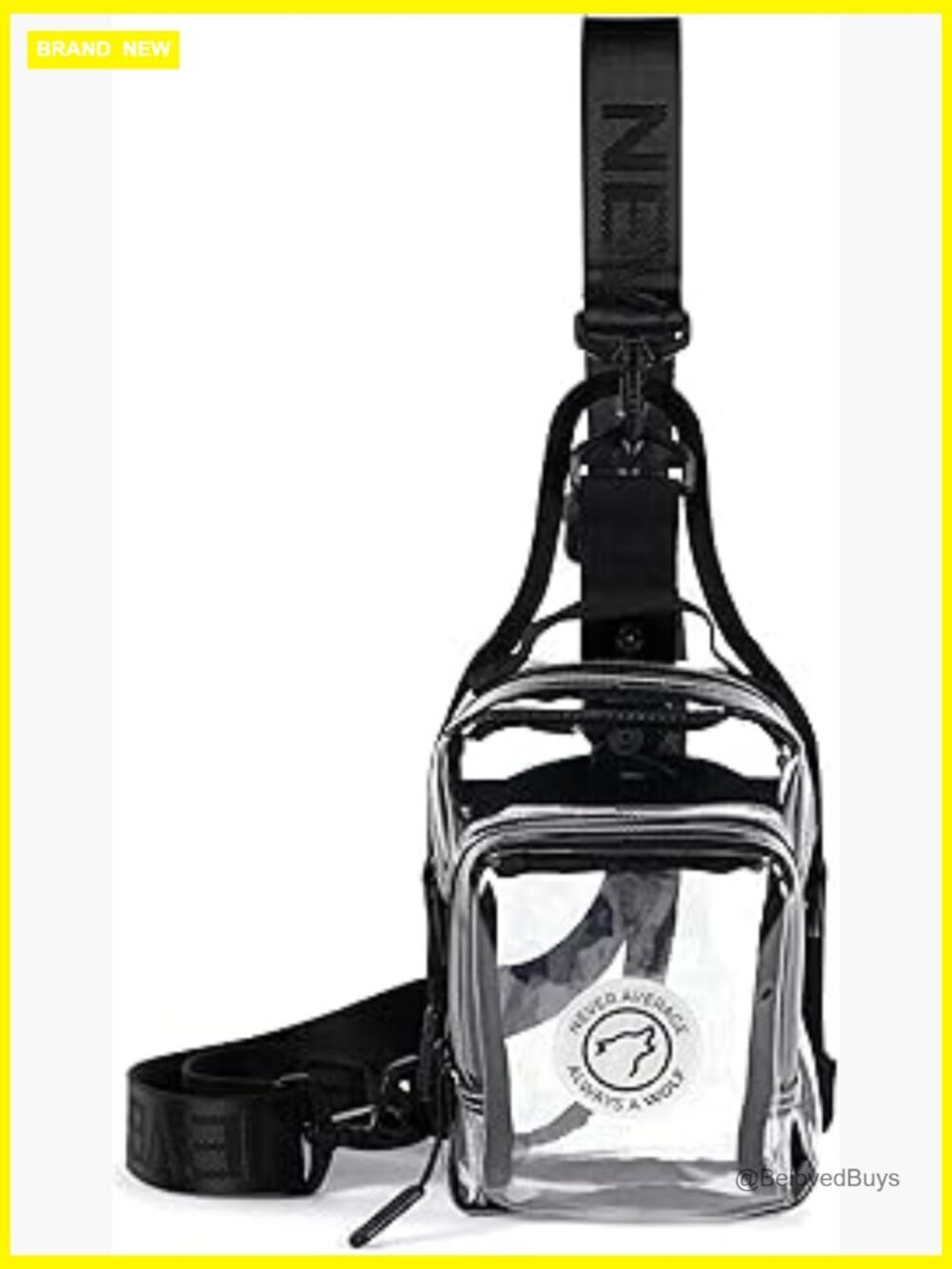 Mini Tactical Sling Bag Clear Lightweight CCW MOLLE 4L